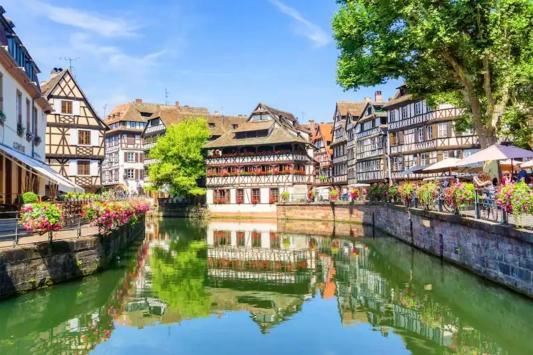 Chez Sandrine, Mon Appartement Elegant + Parking Strasbourg Eksteriør billede